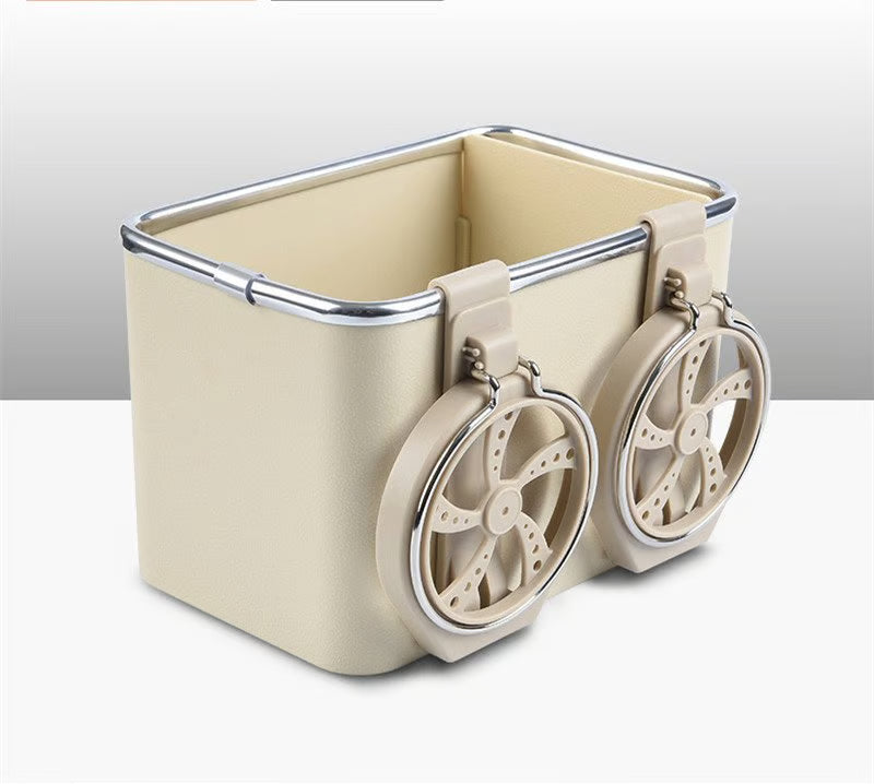 Car armrest Storage Box | FIT FOR ALL CARS | COLOUR BIEGE