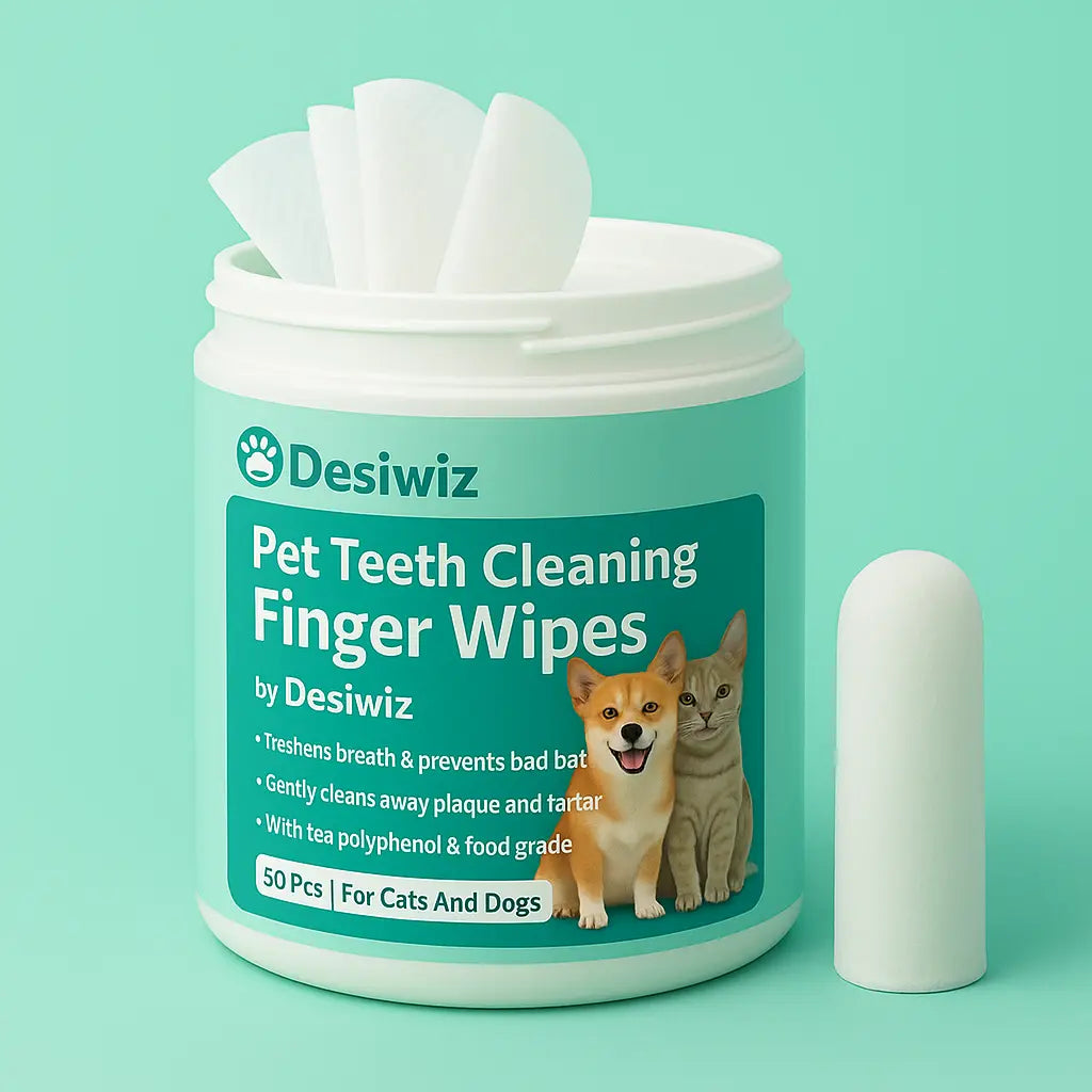 Pet Teeth Cleaning Wipes 50 pieces