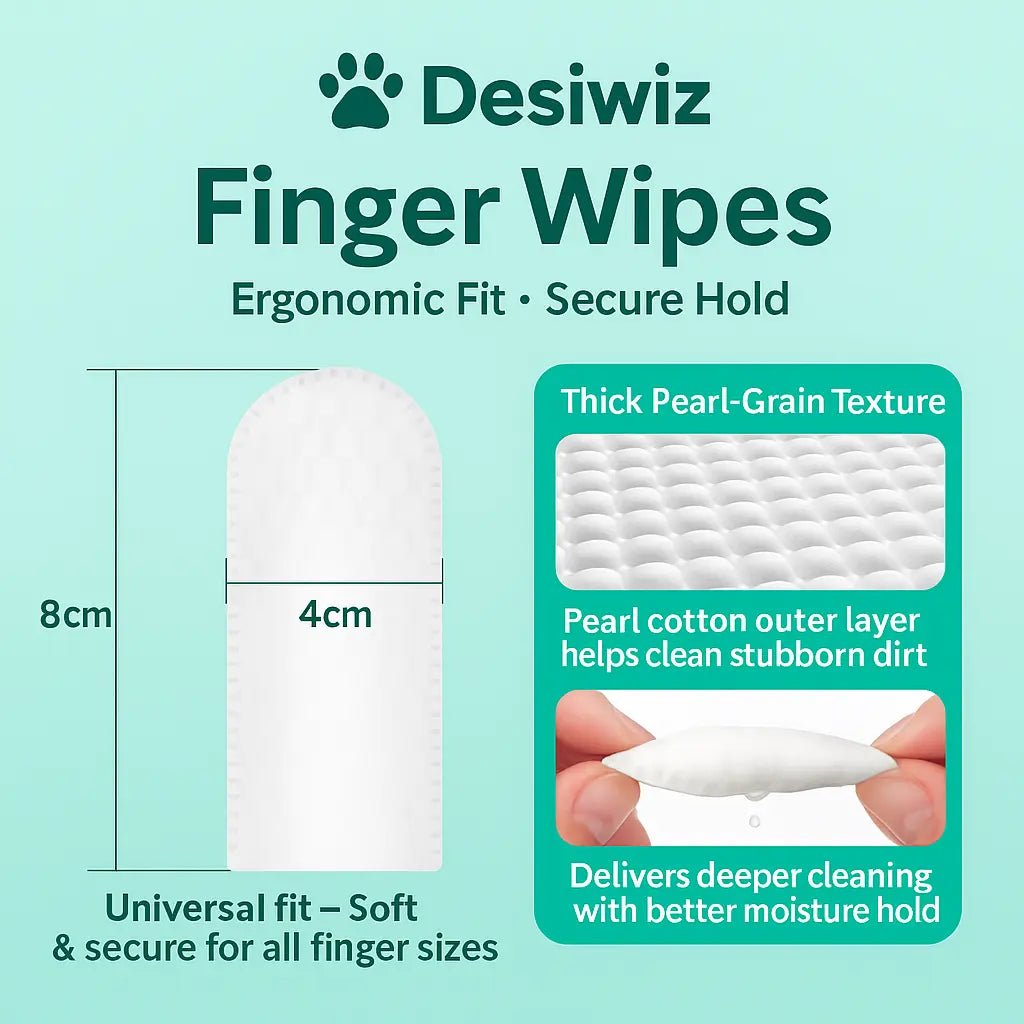 Pet Teeth Cleaning Wipes 50 pieces