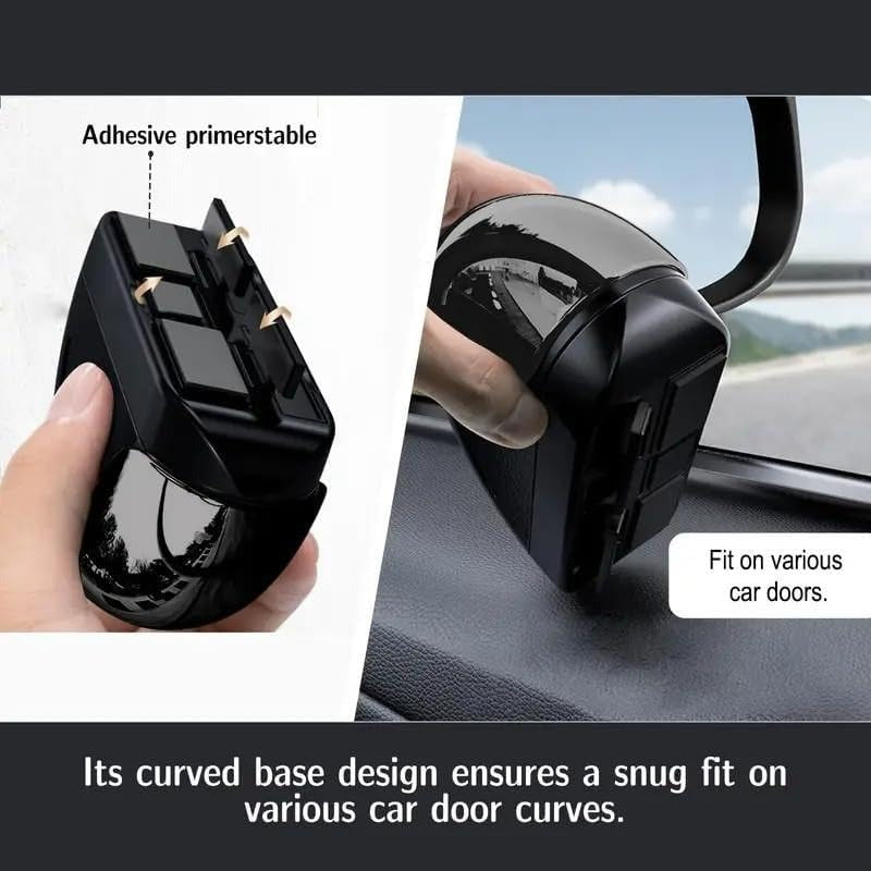 Desiwiz™️ Car Dashboard Ashtray with Lid – Smokeless & Stick-On Design