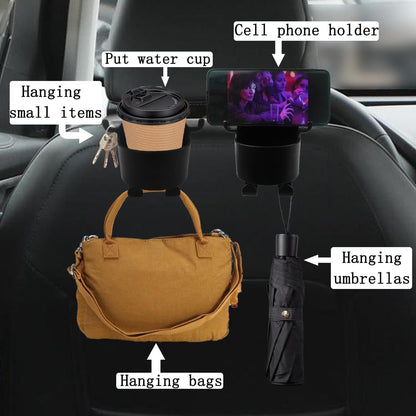 3 in 1 Hanging Storage Cup & Mobile Holder | 🔥BUY 1 GET 1 FREE🔥| Fit for all cars