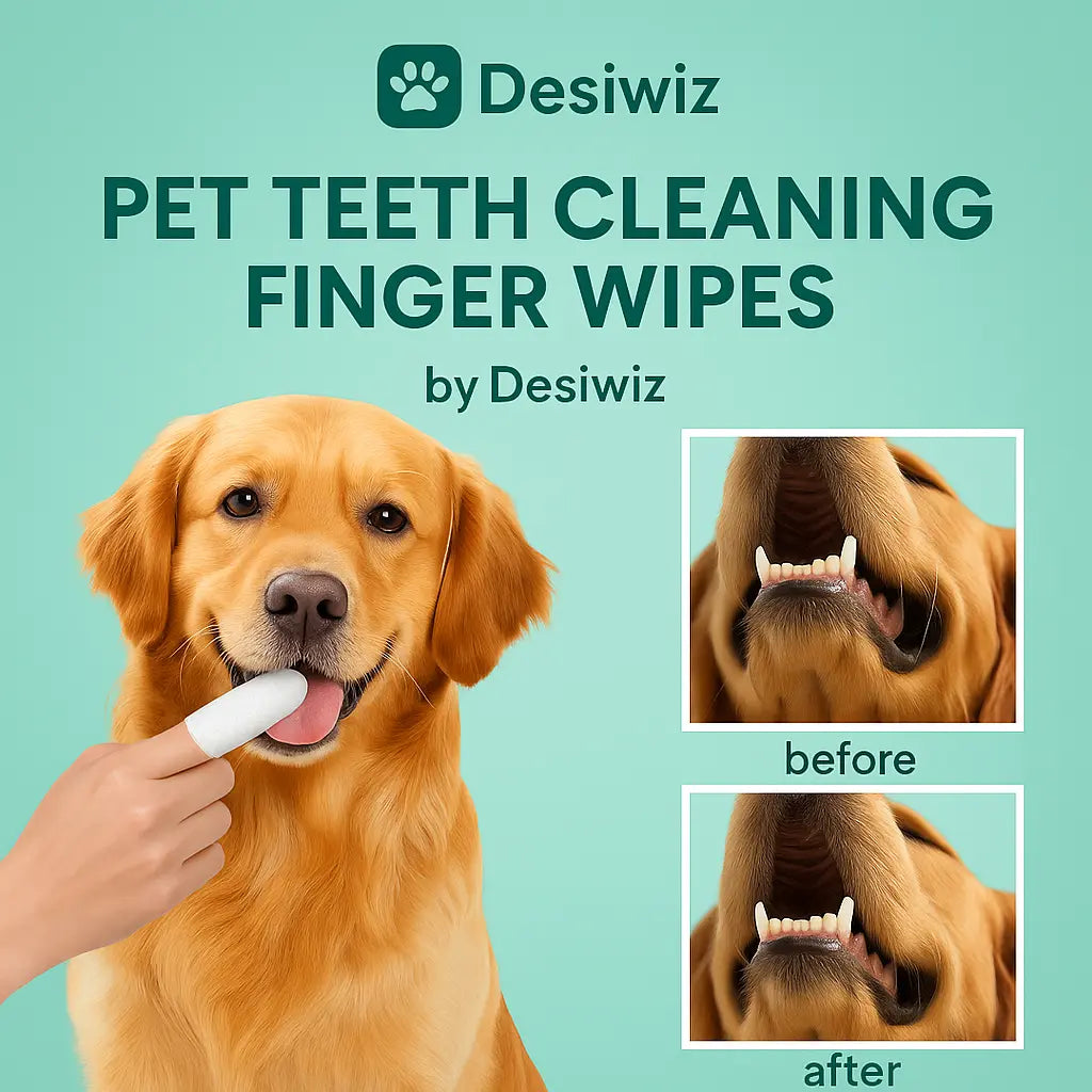 Pet Teeth Cleaning Wipes 50 pieces
