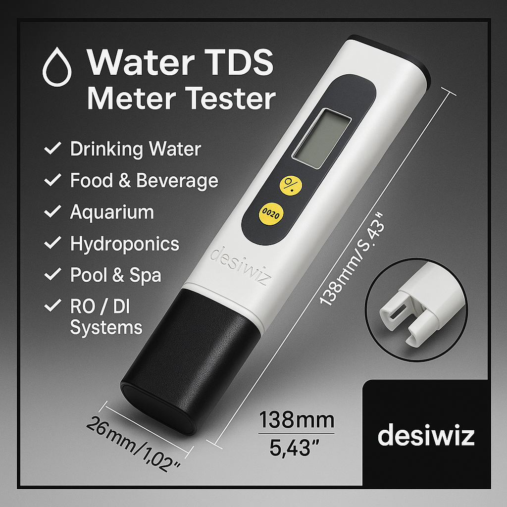 Desiwiz PureMeter™ – Premium feel, straight to the point.