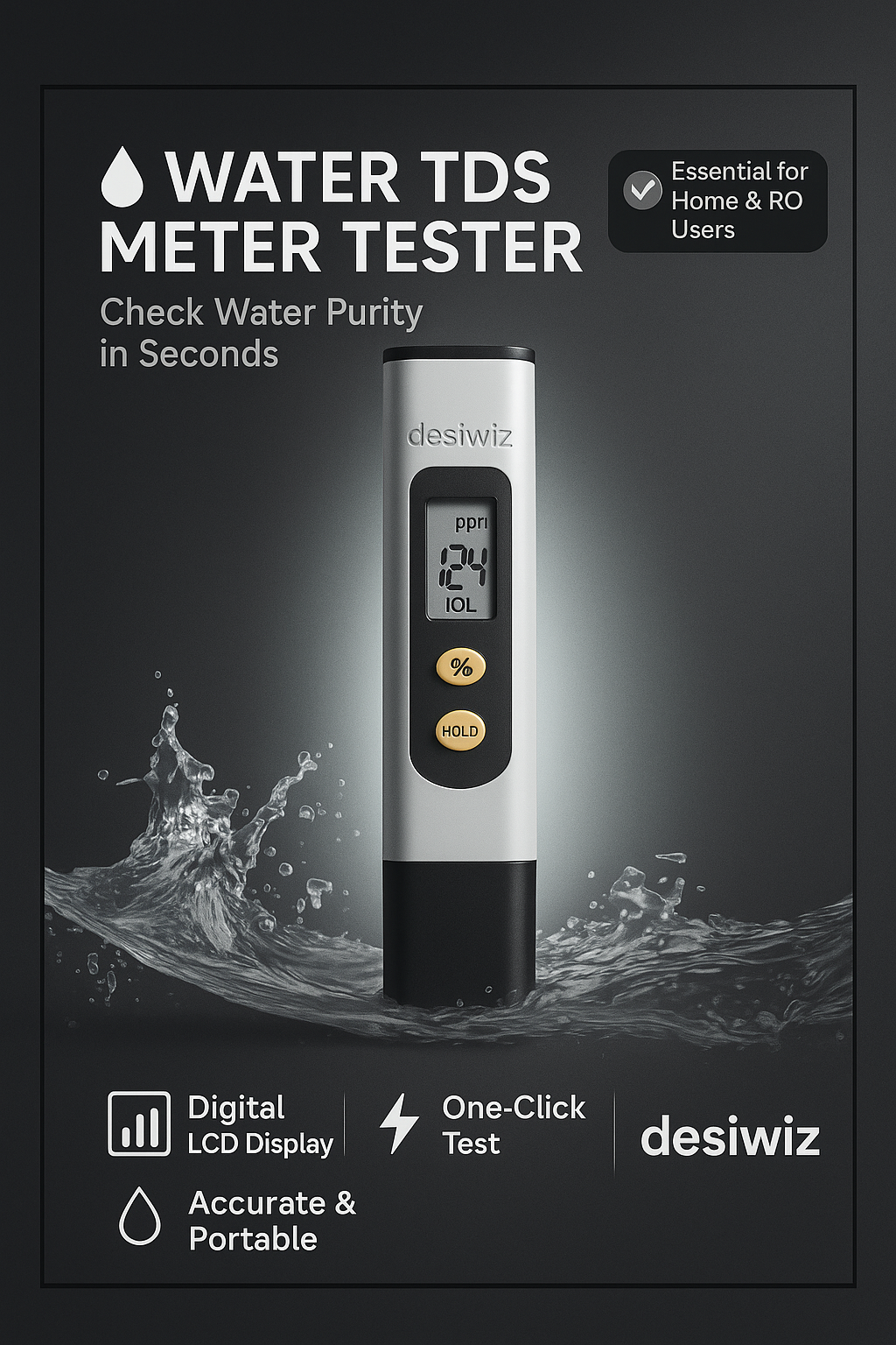 Desiwiz PureMeter™ – Premium feel, straight to the point.